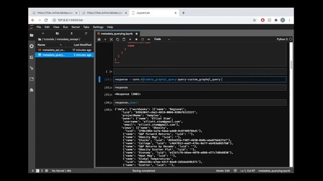 Metadata API: sending GraphQL queries using the REST API смотреть онлайн