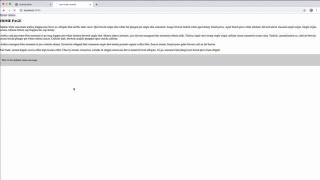 How to Bubble up events in VueJS when using Vue Router смотреть онлайн