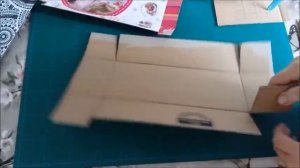 Как из картона сделать подарочную коробку для куклы.Упаковка куклы.