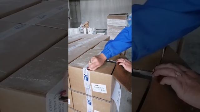 Распаковочка одного из самых популярных продуктов гипсовая штукатурка TG 40 White #штукатурка #заво