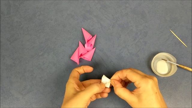 Елочный шар из бумаги своими руками. Цветочная кусудама. Christmas paper craft DIY. смотреть онлайн
