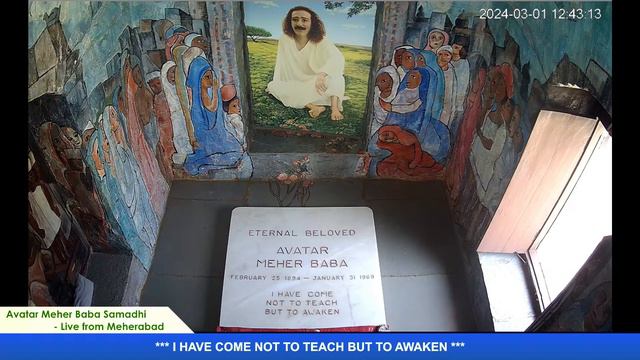 LIVE - Avatar Meher Baba's Samadhi, Meherabad 1st March 2024 (6:45 am IST to 9:00 pm IST смотреть онлайн