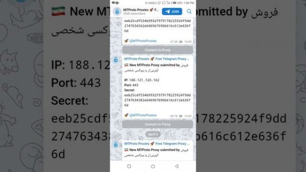 Get New Mtproto proxy for Telegram Proxy Mtproto Today Update