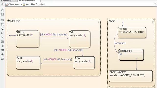 Stateflow для моделирования событийных систем смотреть онлайн