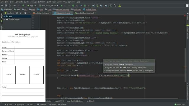 #4 Create Customer Information Form : Android Studio смотреть онлайн