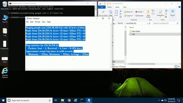 How to Ping Multiple IP using Batch Script File смотреть онлайн