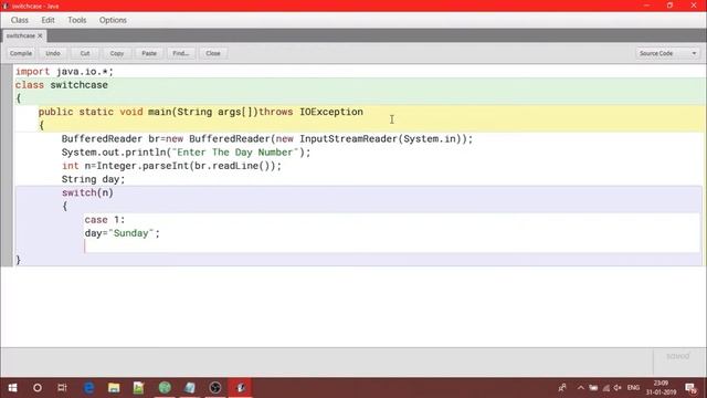 Switch Case - Core Java || With BlueJ смотреть онлайн