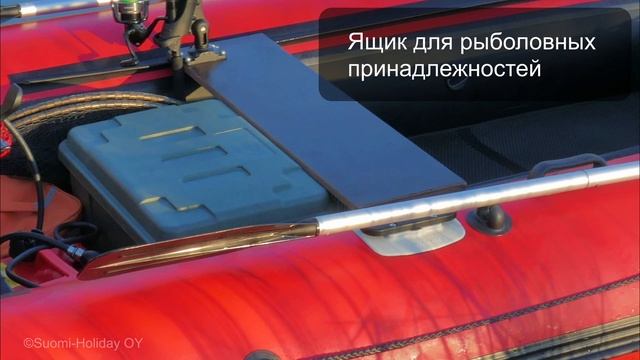 Рыбалка в Финляндии. Лодка для рыбалки в аренду RiverBoats 370 Fish смотреть онлайн