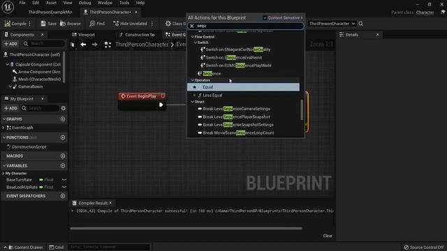 Unreal Engine 5 - Sequence Node смотреть онлайн