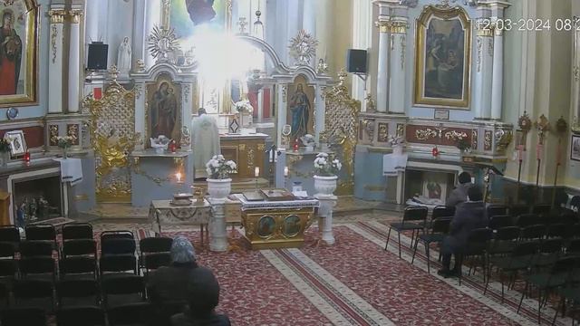 Трансляція з храму Успіння Пресвятої Богородиці м.Городенка смотреть онлайн