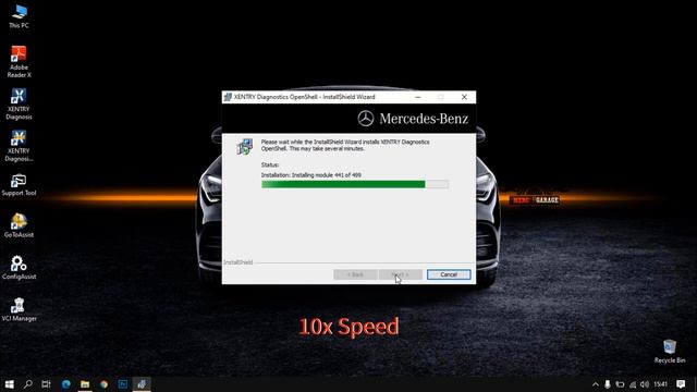 Mercedes-Benz Xentry OpenShell XDOS 2020/12 | DAS Standalone Installation and Activation смотреть онлайн