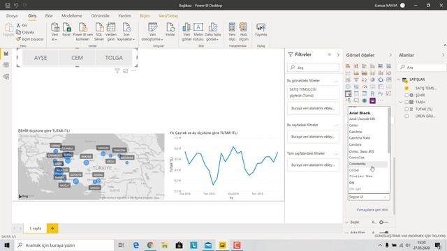 Power BI İle Raporlamaya Giriş смотреть онлайн