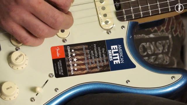 FENDER Stratocaster American Elite - guitare électrique смотреть онлайн