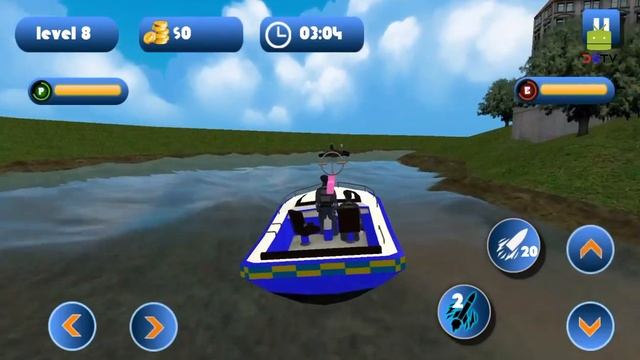 Police Boat Chase Crime City (by Great Games Studio) Android Gameplay [HD] смотреть онлайн