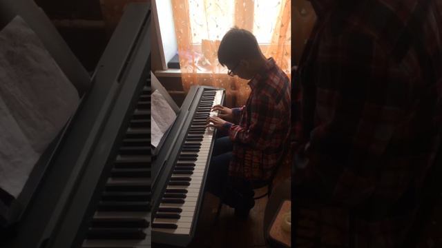 Фрагмент урока по фортепиано смотреть онлайн