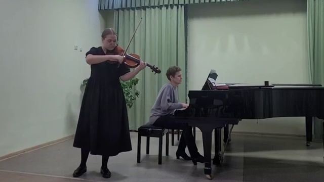 И.Бенда «Граве» (переложение для альта) смотреть онлайн