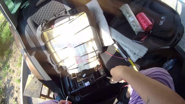 Установка чехлов с подшиванием на фольксваген тигуан смотреть онлайн