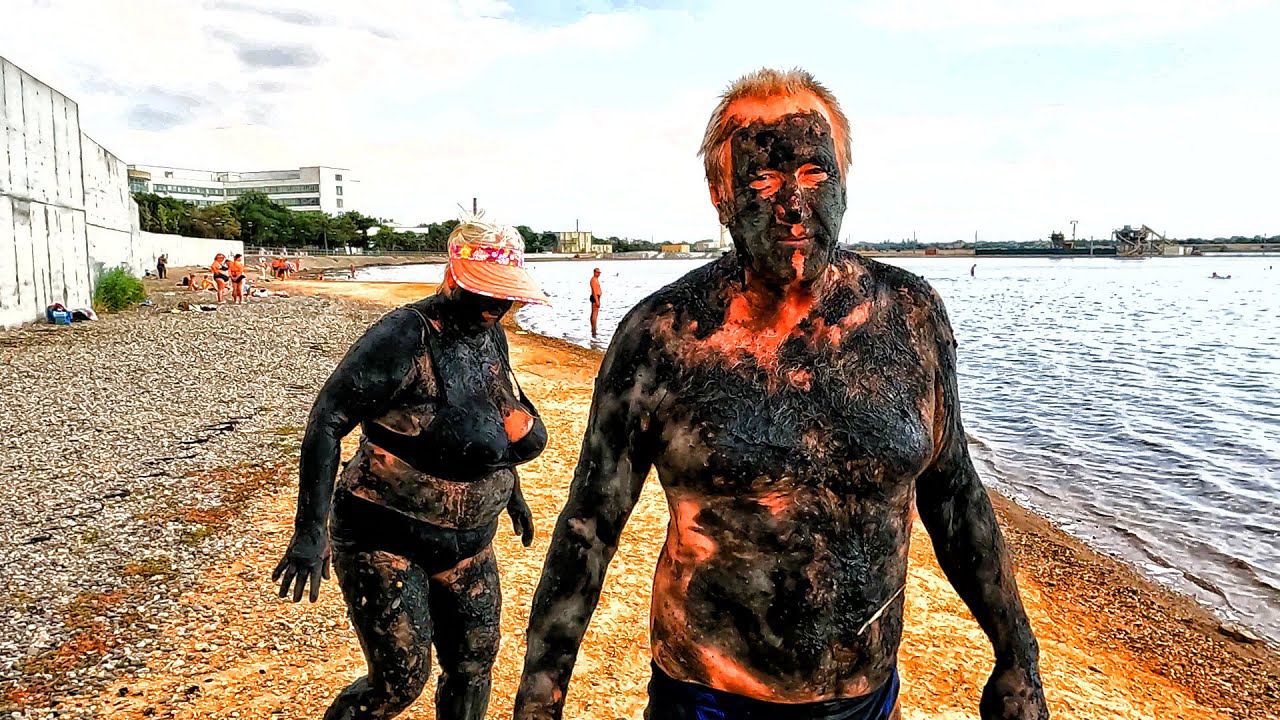 Город САКИ - отдых БЕЗ МОРЯ. Ради чего ЕДУТ туристы. Новофёдоровка СЕГОДНЯ. Розовое Озеро в Крыму. смотреть онлайн