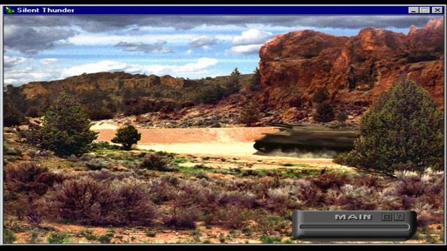 Silent Thunder: A-10 Tank Killer II Menu Screen смотреть онлайн