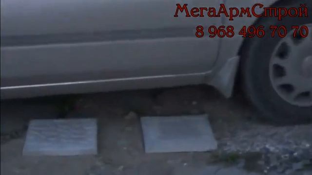 Тротуарная плитка. Проверка на прочность смотреть онлайн