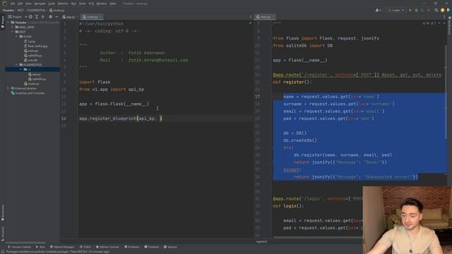 Flask RESTful Entegrasyonu: Flask Uygulamanıza RESTful API'ler Eklemek смотреть онлайн
