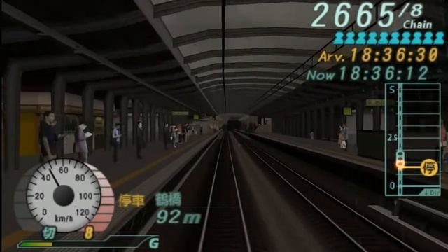 Densha De Go! Pocket Osaka Loop Line Diagram #02 (JR 103 Series. Tennoji - Morinomiya) Playthroug смотреть онлайн