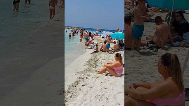кипр. Пляж. Айя-Напа. Cyprus. Beach. Ayia-Napa. смотреть онлайн