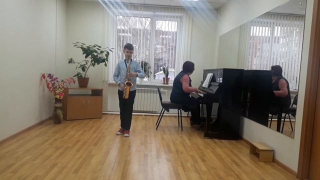 Л. Винчи "Первая соната", 1 ч., исп. Кораблёв Сергей, саксофон. смотреть онлайн