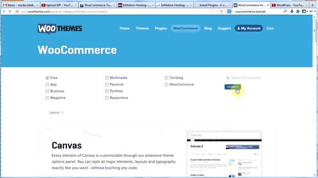 Make a Professional Website #14 -- WordPress Ecommerce Tutorial смотреть онлайн