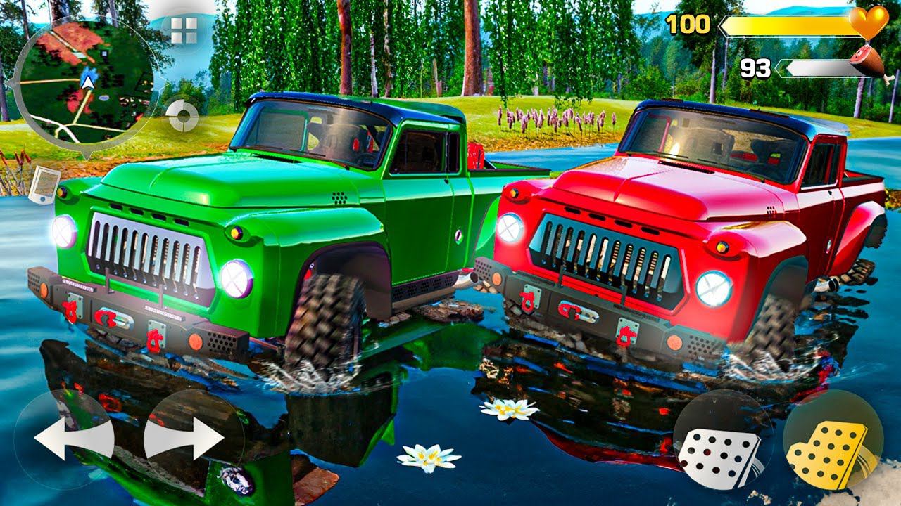 ТЕСТ-ДРАЙВ ГАЗ 82 ТАЙГА ПО БЕЗДОРОЖЬЮ С БУЙВОЛСОНОМ РАДМИР КРМП РАЙЛЮХА смотреть онлайн