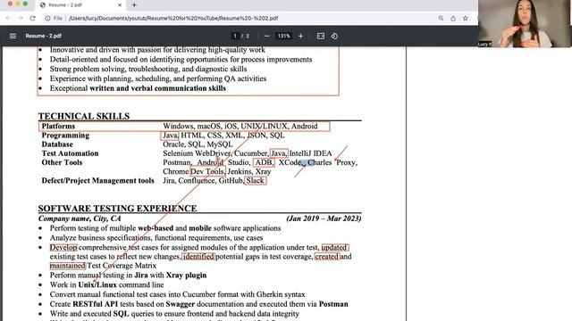 Серия 2. Разбор резюме для Manual QA - фидбек и рекомендации смотреть онлайн