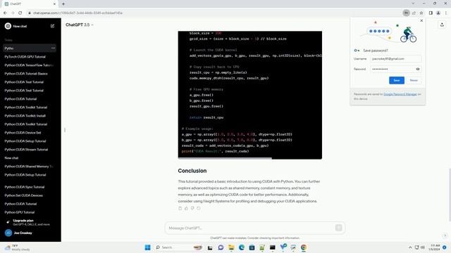 python cuda tutorial смотреть онлайн