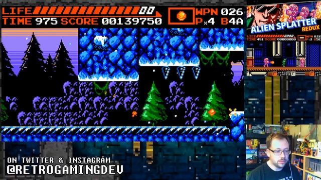 Alien Splatter Redux | Nate's IndiePlays | #RetroGaming #IndieGame смотреть онлайн