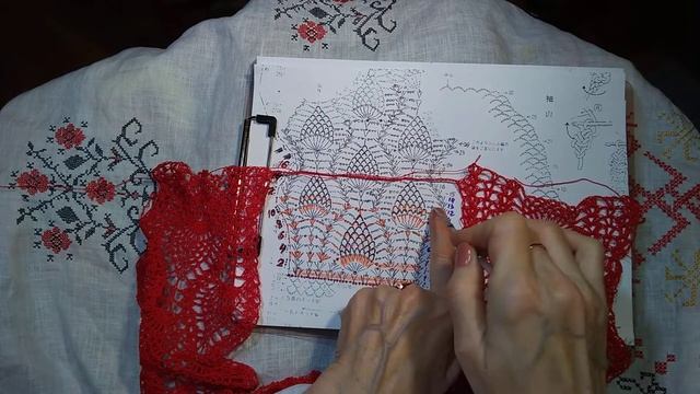 34.11 МК Вяжем блузу "шишечками". Урок 11 смотреть онлайн