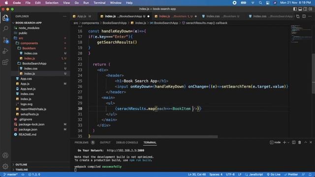 Book Search Application | Simple React JS Project for Beginners | React JS Coding Practice смотреть онлайн