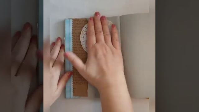 Скрапбукинг для начинающих. Страничка в арт-бук. смотреть онлайн