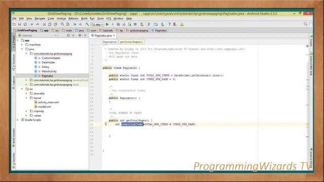 Android S9E10 : Custom ListView Next/Previous Pagination смотреть онлайн