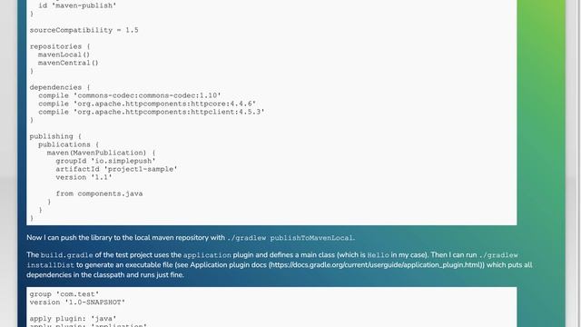 Including Java library built with Gradle throws NoClassDefFoundError смотреть онлайн