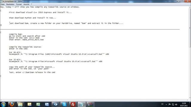 [How to »] Compile a teeworldssource on Windows смотреть онлайн