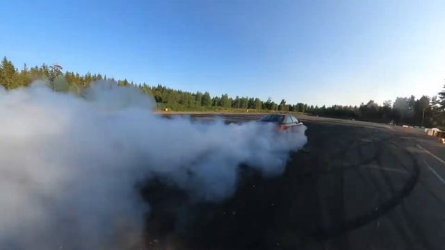 Audi 90 Coupe 850hp. First test @Gardermoen Raceway смотреть онлайн