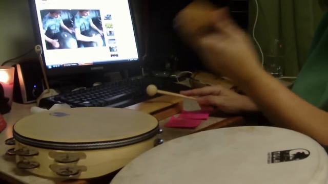 Jamming with Milosjanata with my Toca Percussion Instruments смотреть онлайн