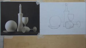 Нюансы штриховки композиции на примере натюрморта 1