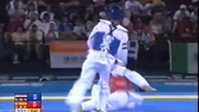 TAEKWONDO Highlights- Tamer Salah and Tamer Abdelmoneim Athens 2004 Olympic Games смотреть онлайн