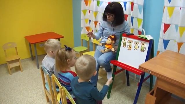 Урок английского языка в группе Я умею петь по-английски (игры) дети 2 и 3 лет смотреть онлайн
