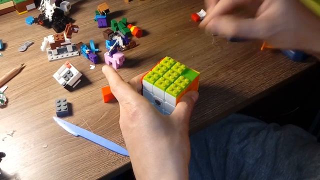 Как сделать лего кубик мини мир Minecraft смотреть онлайн