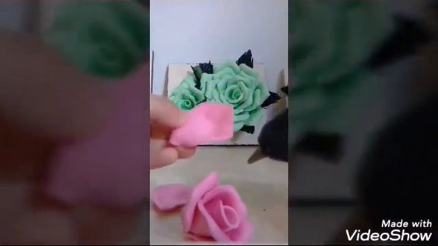 Как сделать 3д картину из фоамирана. смотреть онлайн