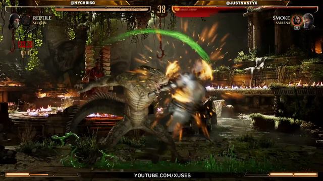 MK1 ▰ This Is What High-Level Reptile & Smoke Looks Like【Mortal Kombat 1】 смотреть онлайн