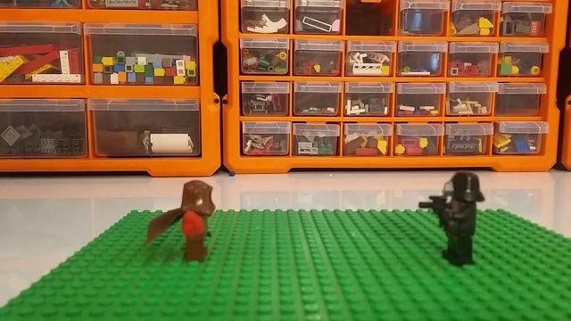 Java VS Old Republic Sith Trooper #lego #starwars #legostopmotion смотреть онлайн