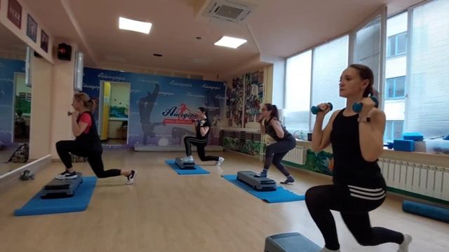 Фитнес тренировка Body Sculpt в г. Пушкино! смотреть онлайн