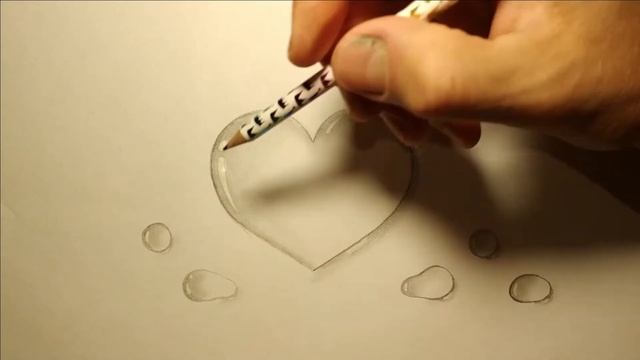 Как нарисовать 3d капли. Easy way to draw Water Drops. смотреть онлайн